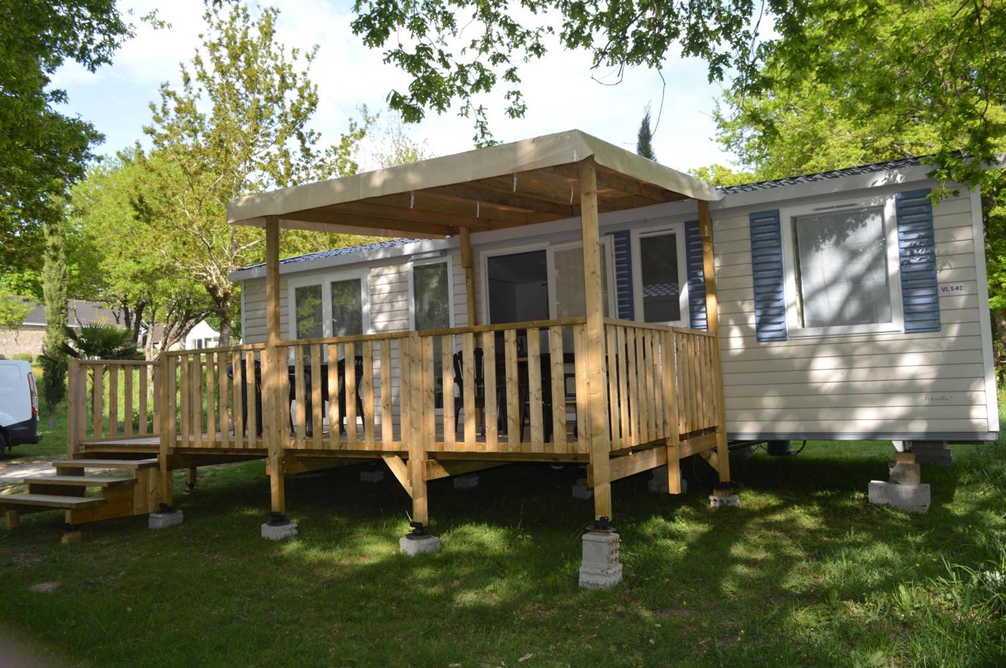 Mobil Home Sainte-Reine-de-Bretagne エクステリア 写真